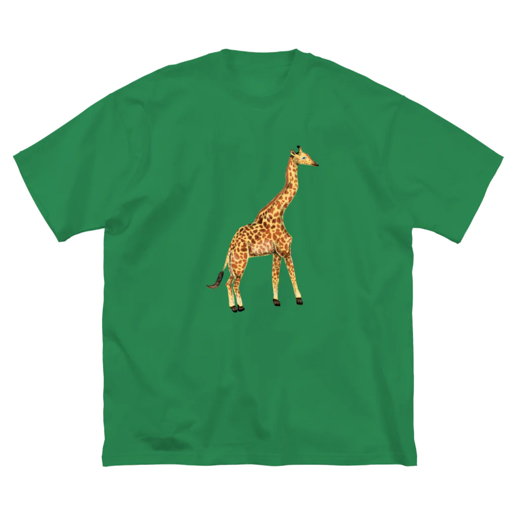 Tania NobukovskiのLONELY GIRAFFE ビッグシルエットTシャツ