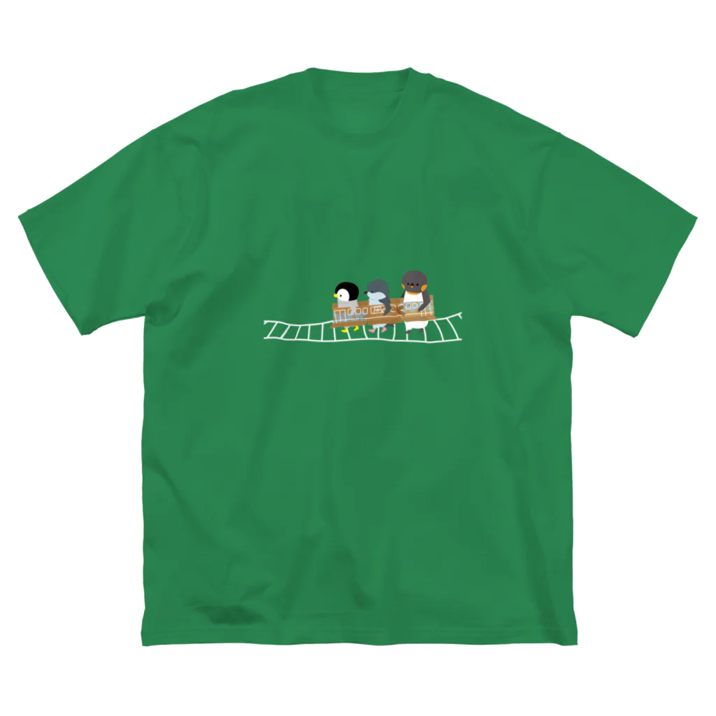 しろくま&ペンギン通信のペンギン列車 Big T-Shirt