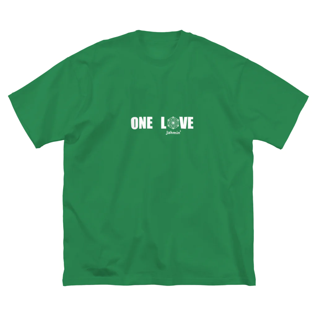 南風酒場Jahmin’のONE LOVE logo ビッグシルエットTシャツ