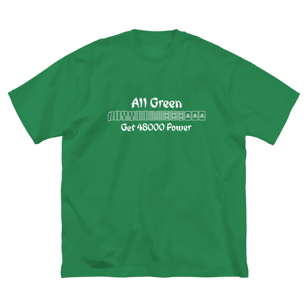 KURO Ink.（クロ インク）のAll Green 🍀 緑一色 Big T-Shirt