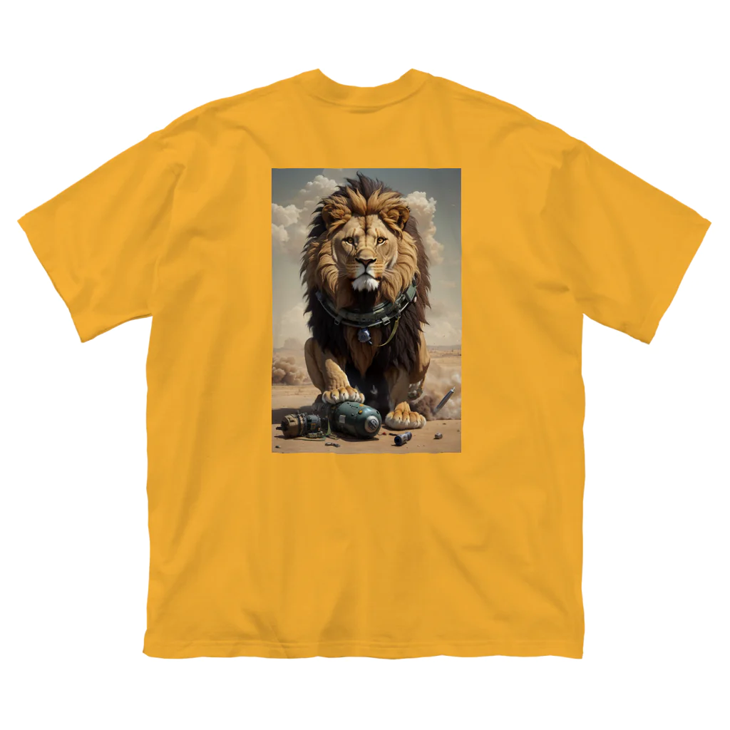 Yoma-chrisのLion Lion TT ビッグシルエットTシャツ