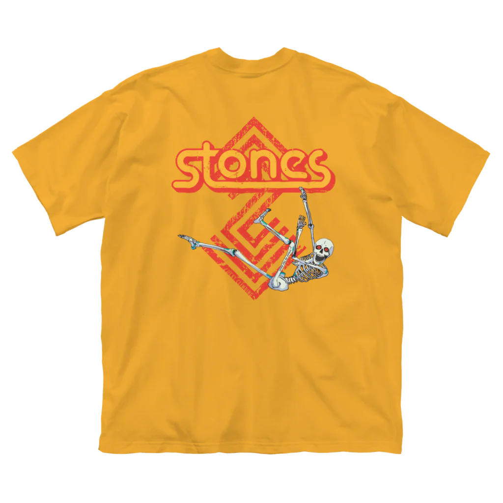 ラッキークライミングマンのstones ビッグシルエットTシャツ