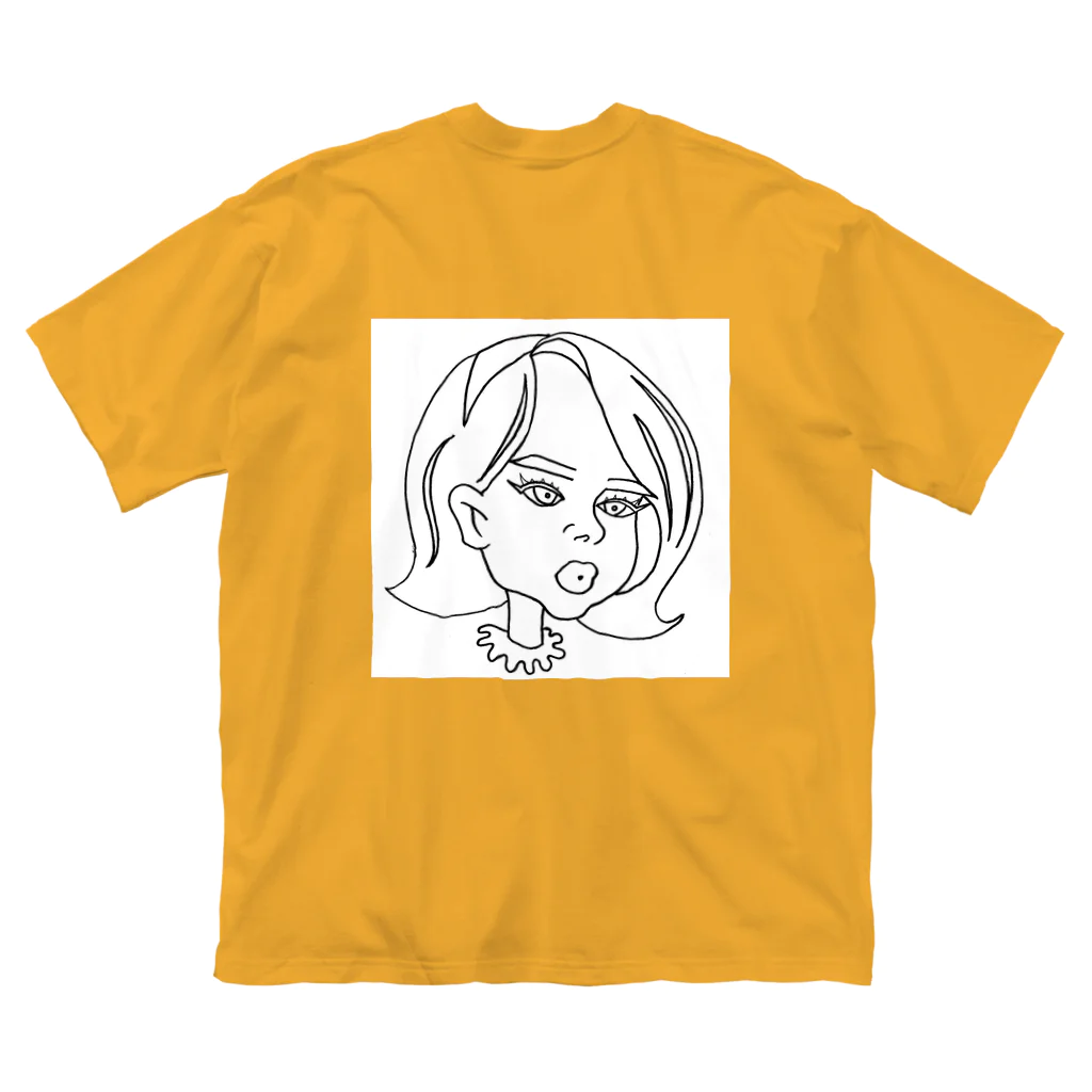 【REYES -レジェス-】のオリジナルデザイン(ダナちゃん) ビッグシルエットTシャツ