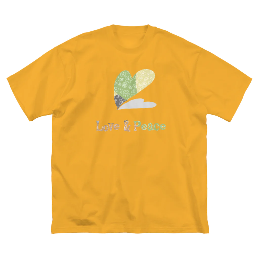 SU-KUの自然を愛そう！ ビッグシルエットTシャツ