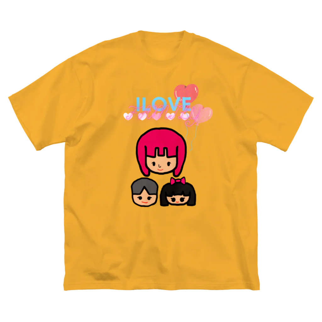 Future Starry SkyのILOVEFAMILY ビッグシルエットTシャツ