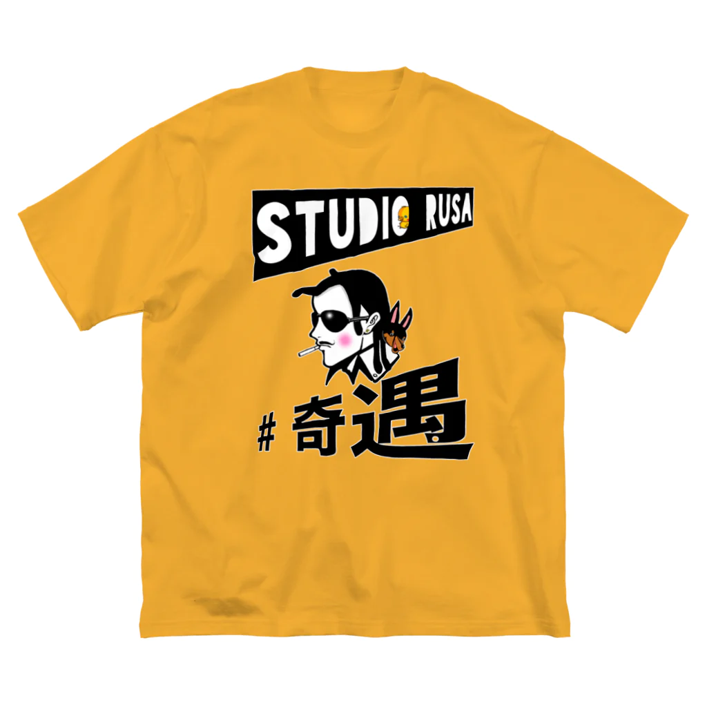 ___studio_rusa___の奇遇 ビッグシルエットTシャツ