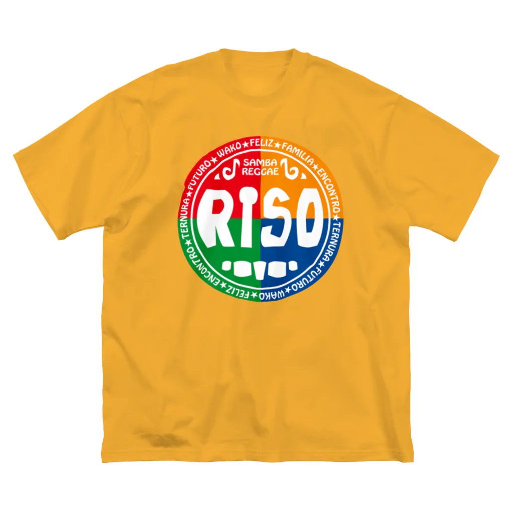 RISOのRISOマーク ビッグシルエットTシャツ