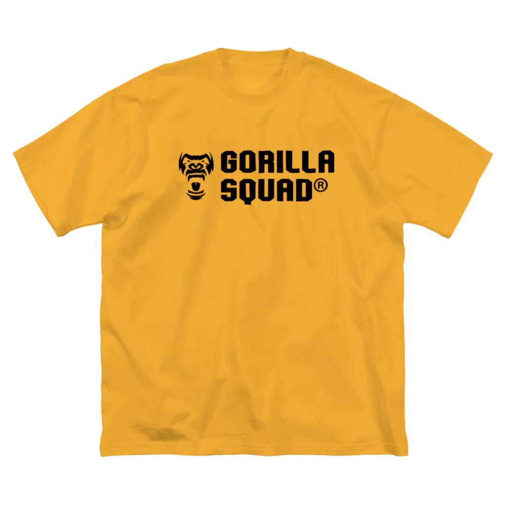 GORILLA SQUAD 公式ノベルティショップのGORILLA SQUAD ロゴ黒 Big T-Shirt