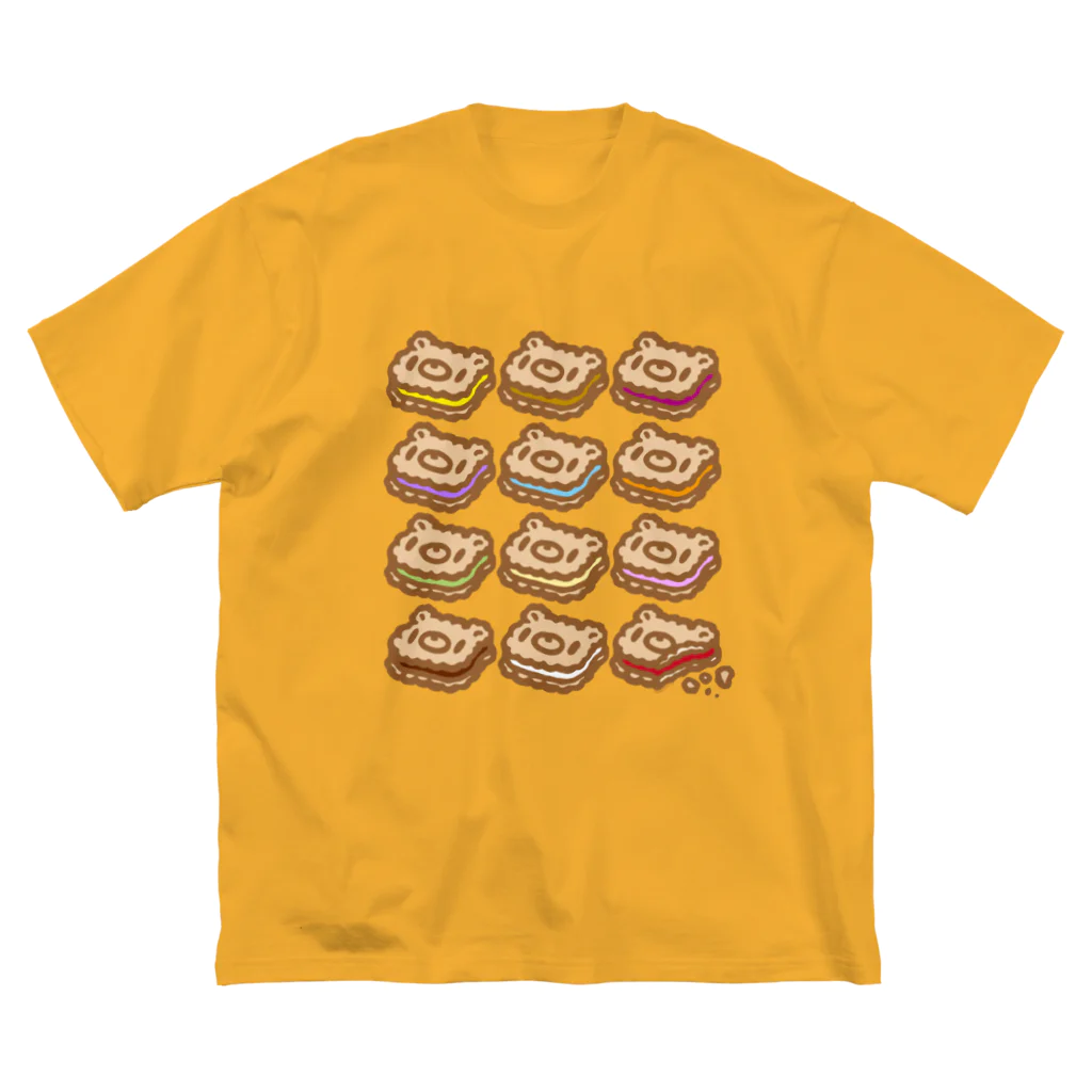 CHAX COLONY imaginariの【各20点限定】いたずらぐまのグル〜ミ〜(15/12cookies)  ビッグシルエットTシャツ