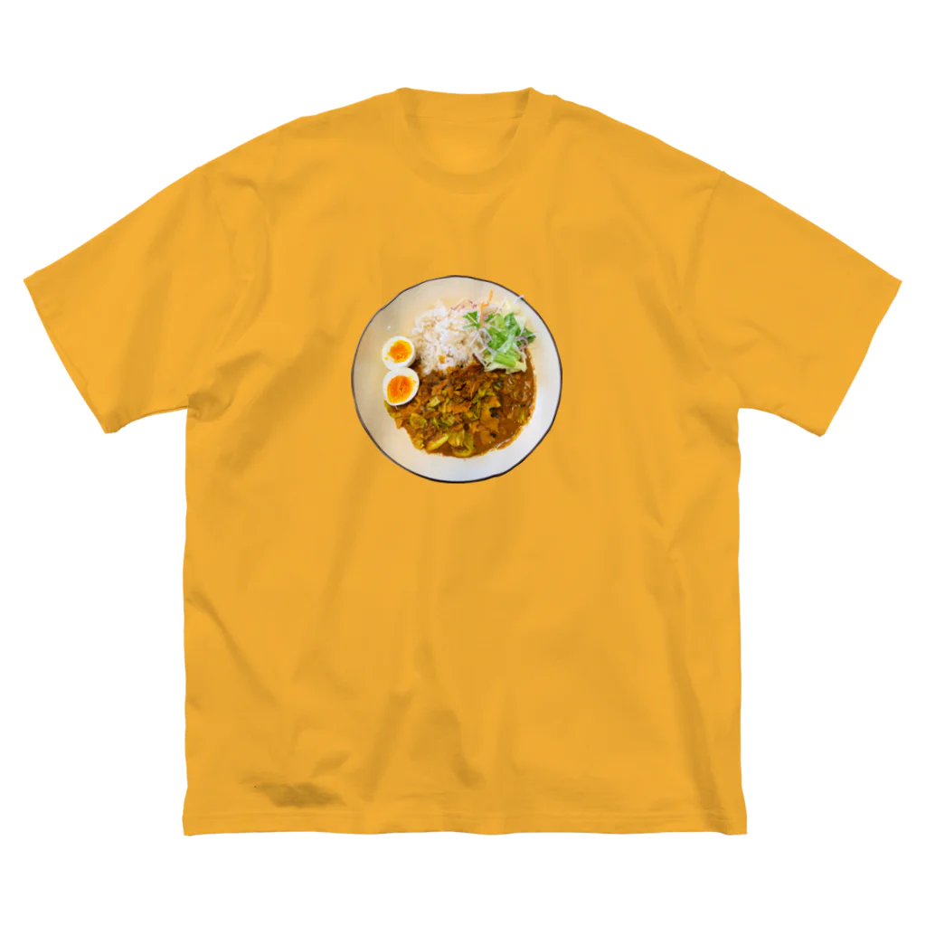 スナックキミドリ -購買部-の朝カレーハムキャベツ Big T-Shirt