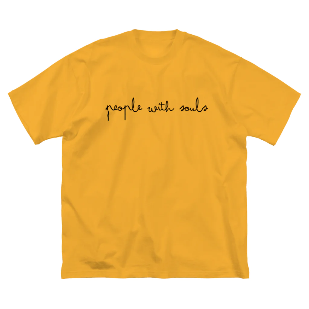 people with soulsのTHE simple ビッグシルエットTシャツ