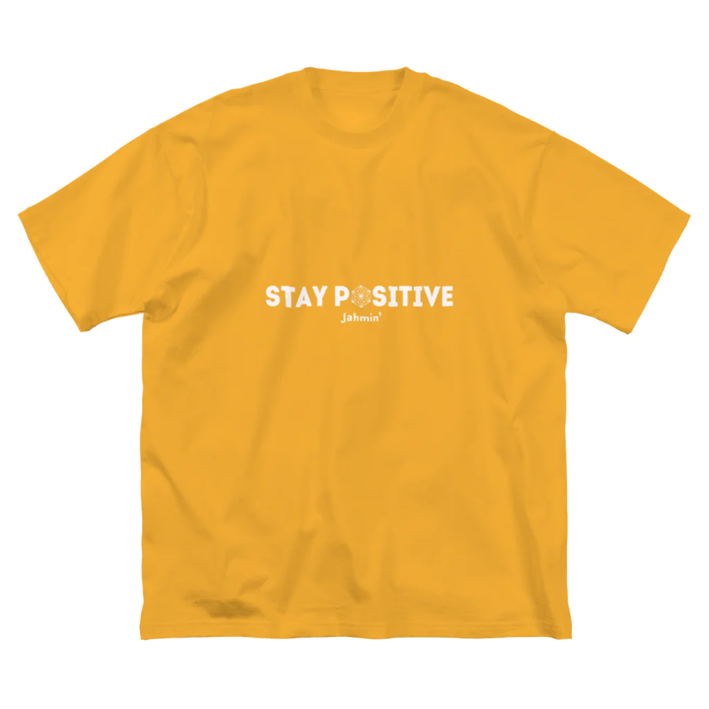 南風酒場Jahmin’のSTAY POSITIVE ビッグシルエットTシャツ