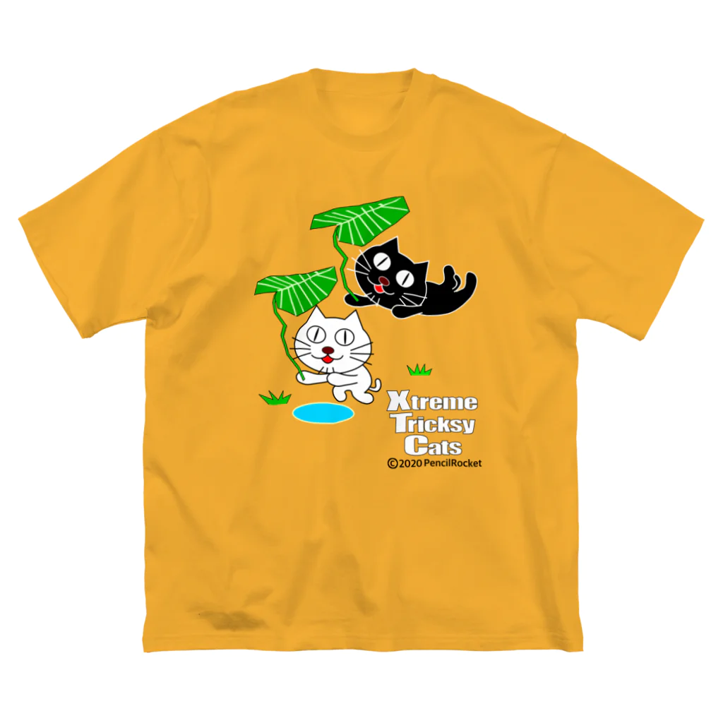 ネコ兄弟のネコ兄弟 tXTC_49 ビッグシルエットTシャツ