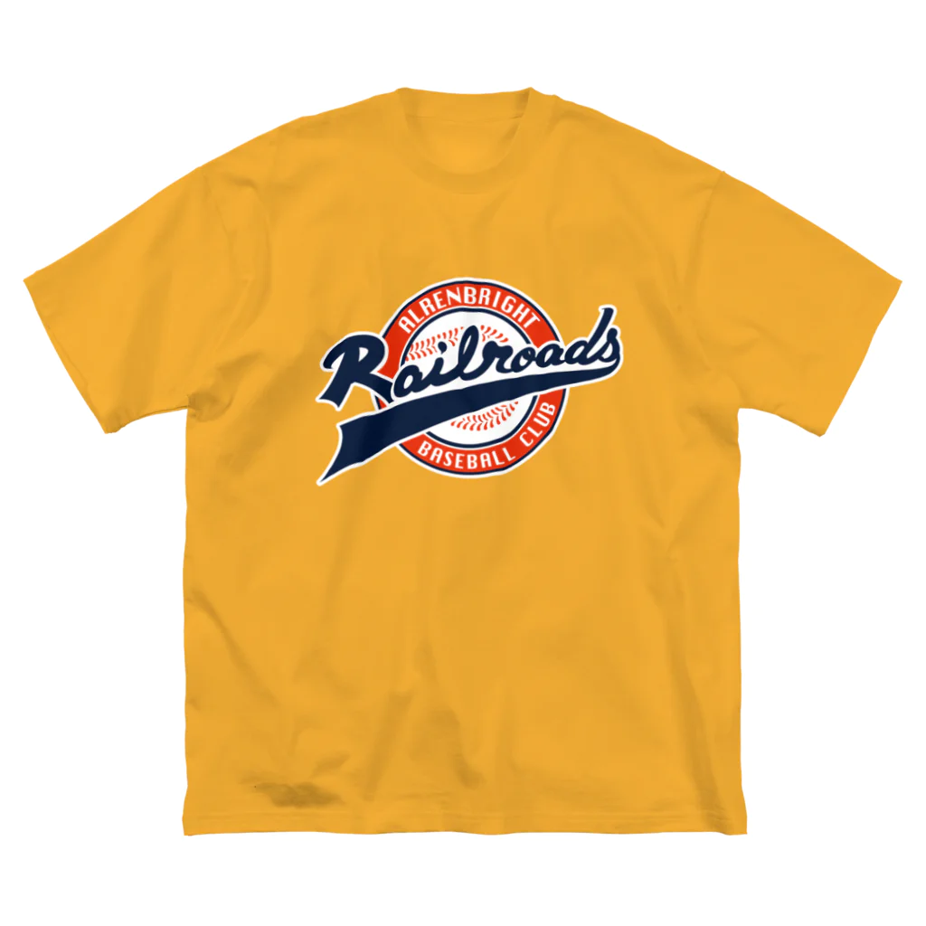 PoooompadoooourのRailroadsボールロゴ ビッグシルエットTシャツ