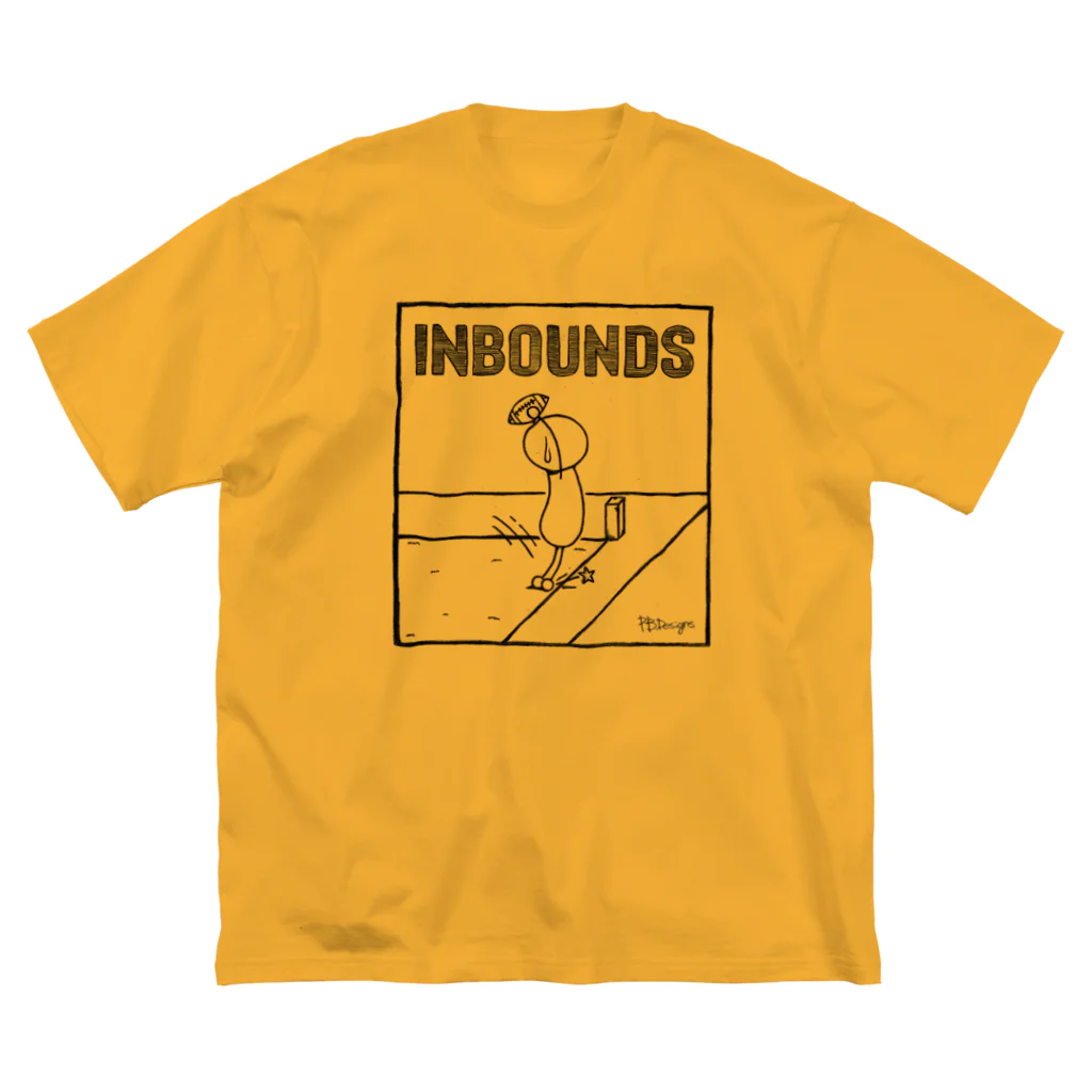 PB.DesignsのPBスティック君　inbounds ビッグシルエットTシャツ