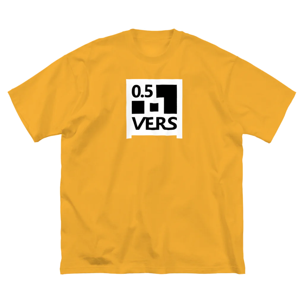 虚無の射精商店のVERS-WHITE（フロントのみ） Big T-Shirt