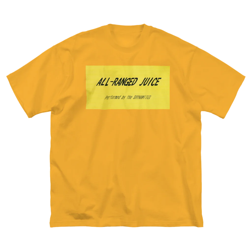 Les survenirs chaisnamiquesのAll-Ranged Juice 2002 ver.-Logo ビッグシルエットTシャツ