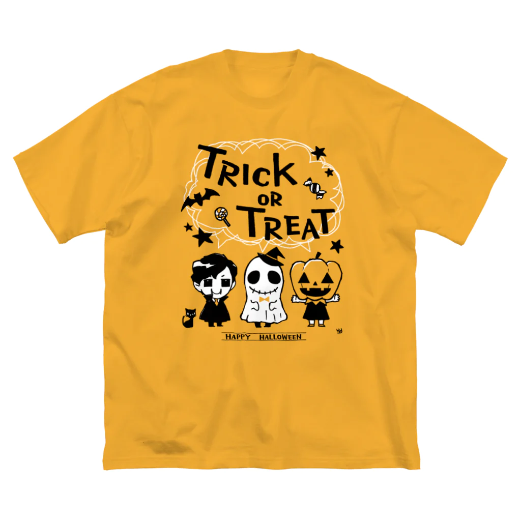 カトユリのTRICK OR TREAT ビッグシルエットTシャツ