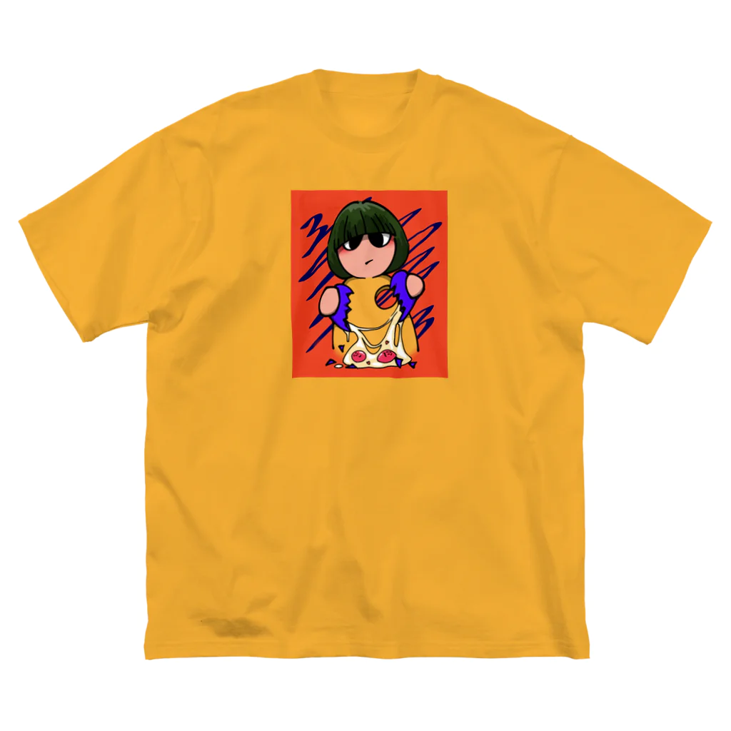 OrangeのHeartBreak ビッグシルエットTシャツ