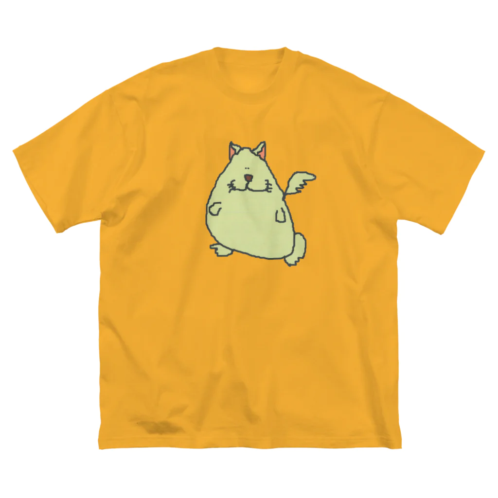 ぎらす社のパパの犬1 ビッグシルエットTシャツ