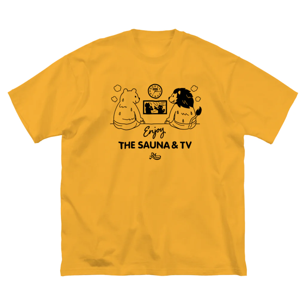 kocoon（コクーン）のサウナでテレビを見るライオンとクマ Big T-Shirt