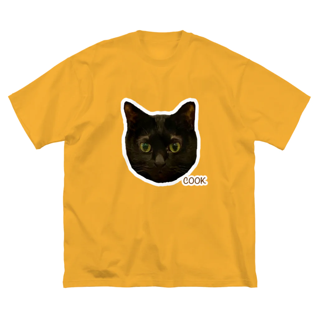 猫カフェ ぶぅたんグッズショップの絵文字ククちゃん Big T-Shirt