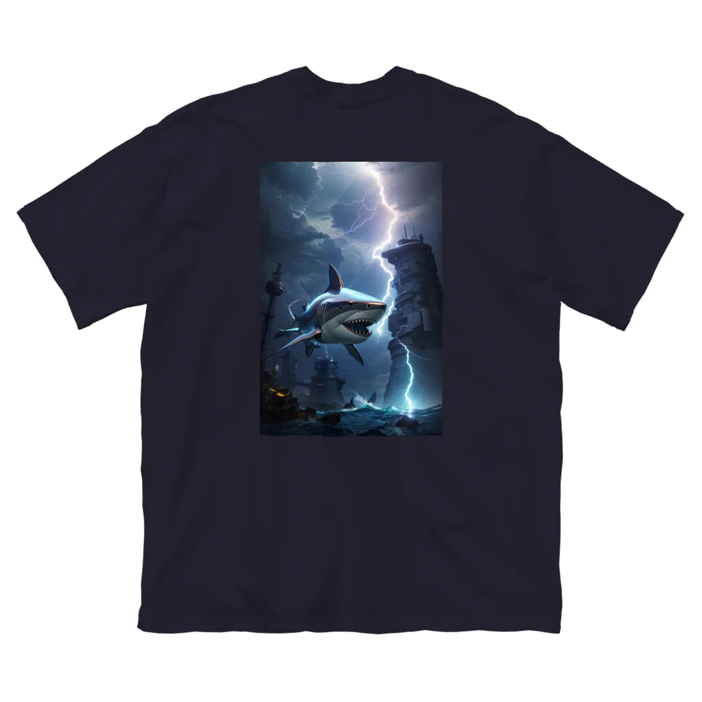 Yoma-chrisのMeka Shark T ビッグシルエットTシャツ