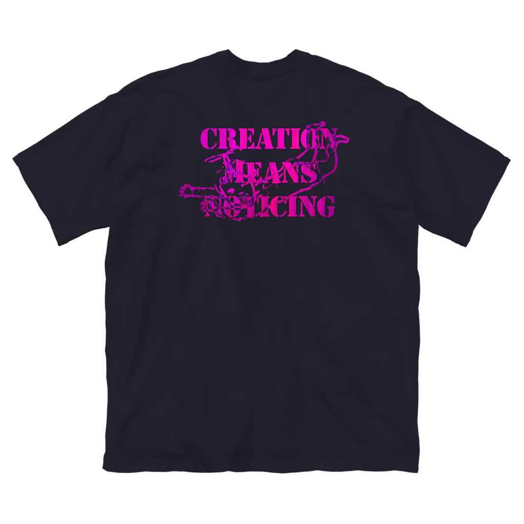 Kazumichi Otsubo's Souvenir departmentのAngel message ~ Creative means... ビッグシルエットTシャツ