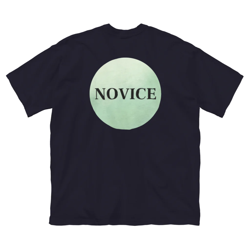 -NOVICE-のNOVICE 21ss PURINT LOGO BIG T ビッグシルエットTシャツ