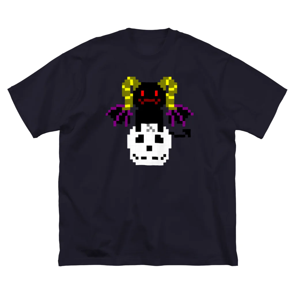 ナチュラルサトシのめへの悪魔と髑髏 Big T-Shirt