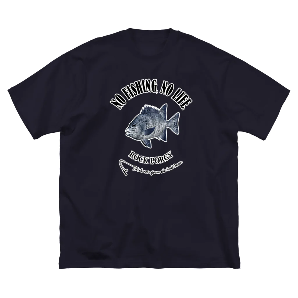 猫と釣り人のISHIGAKIDAI_10CW_1 ビッグシルエットTシャツ
