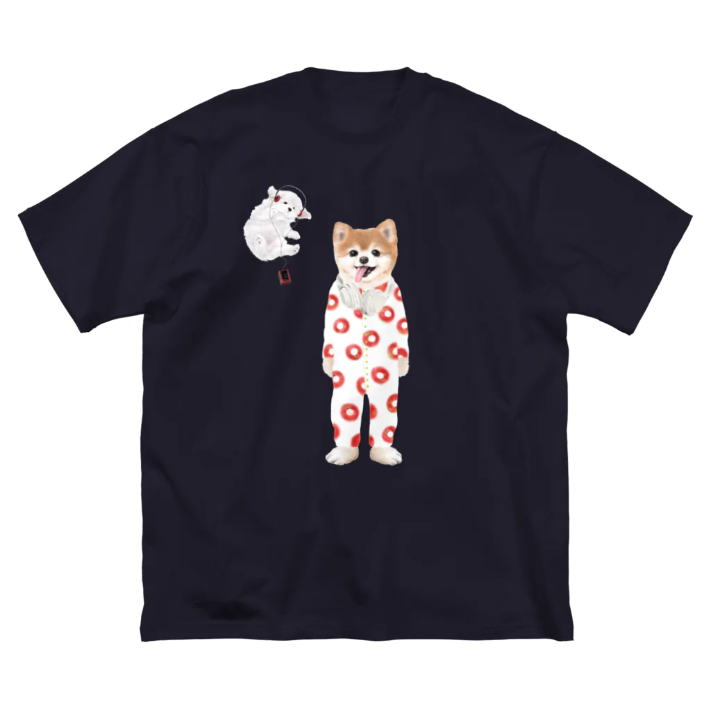 mayuenのポメ愛 ビッグシルエットTシャツ