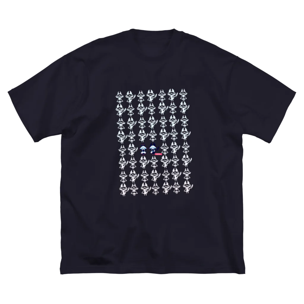 enzurilleのへそまがりト[TRANSPARENT] ビッグシルエットTシャツ