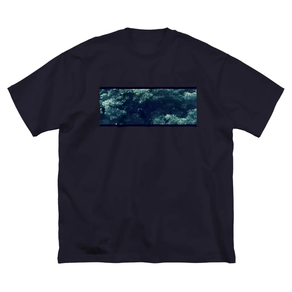 taxioribaのpixel leaf ビッグシルエットTシャツ