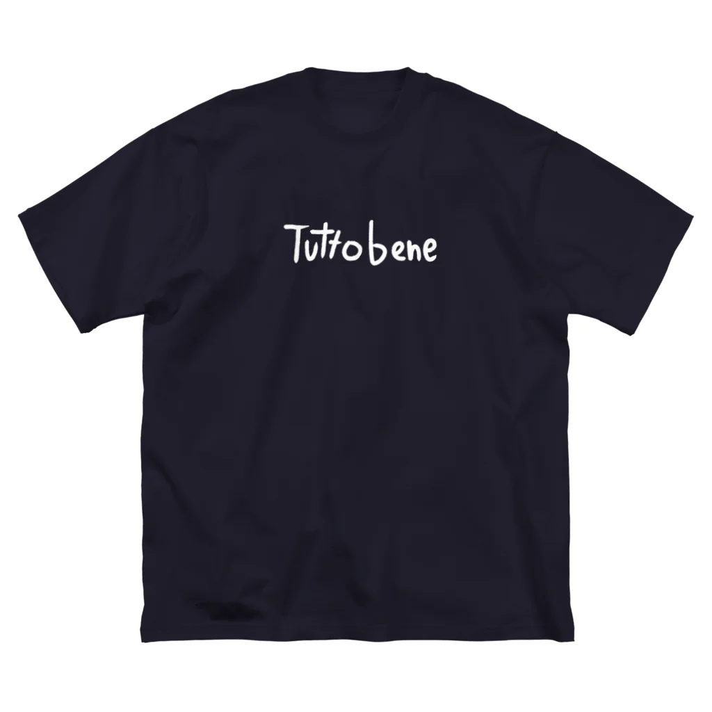 イエネコのTutto bene 全て良し👍 ビッグシルエットTシャツ