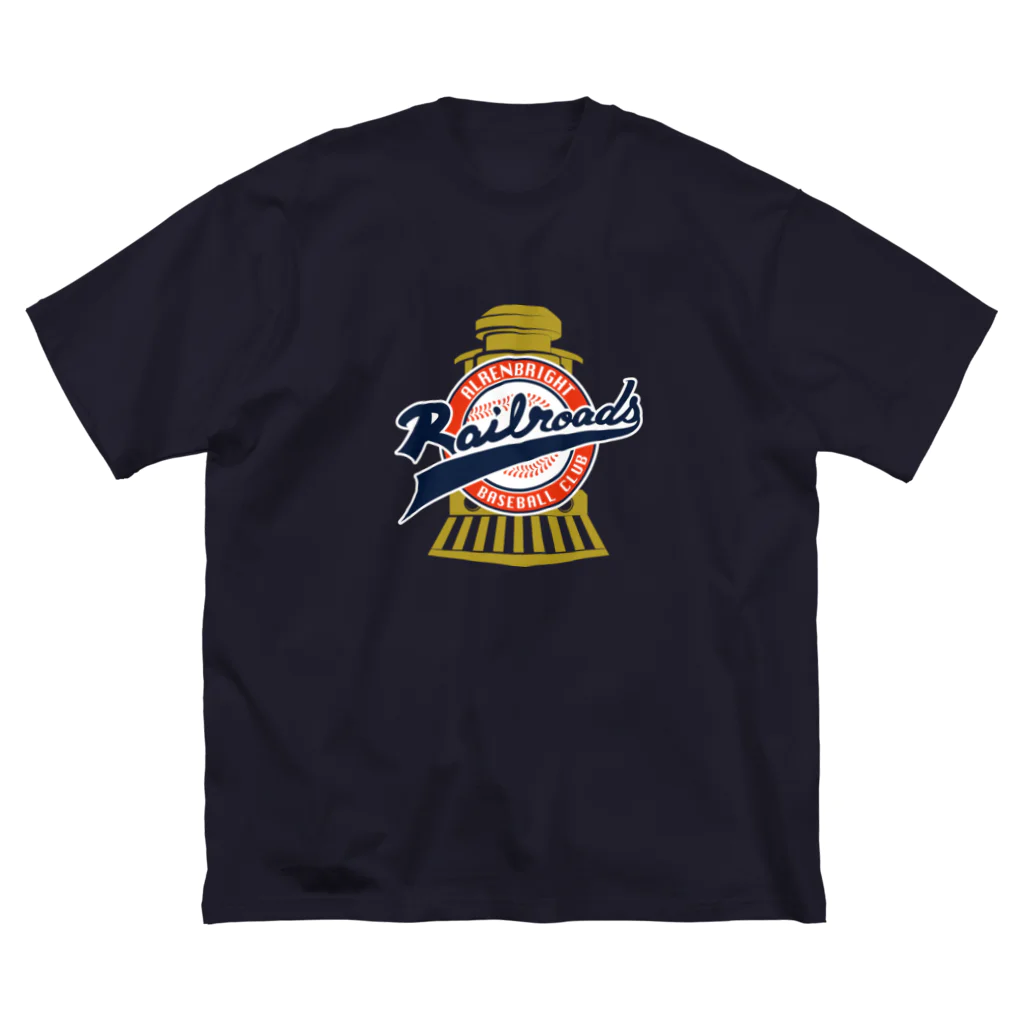 PoooompadoooourのRailroadsロゴ ビッグシルエットTシャツ