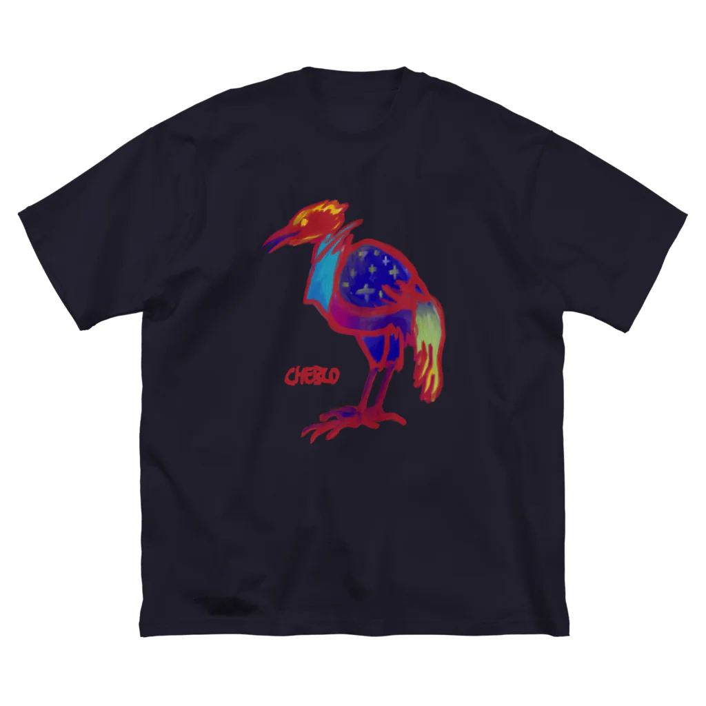 CHEBLOのC.B.Bird ビッグシルエットTシャツ