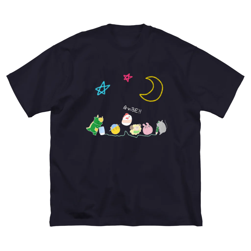 やさぐれすとあのあべ ビッグシルエットTシャツ