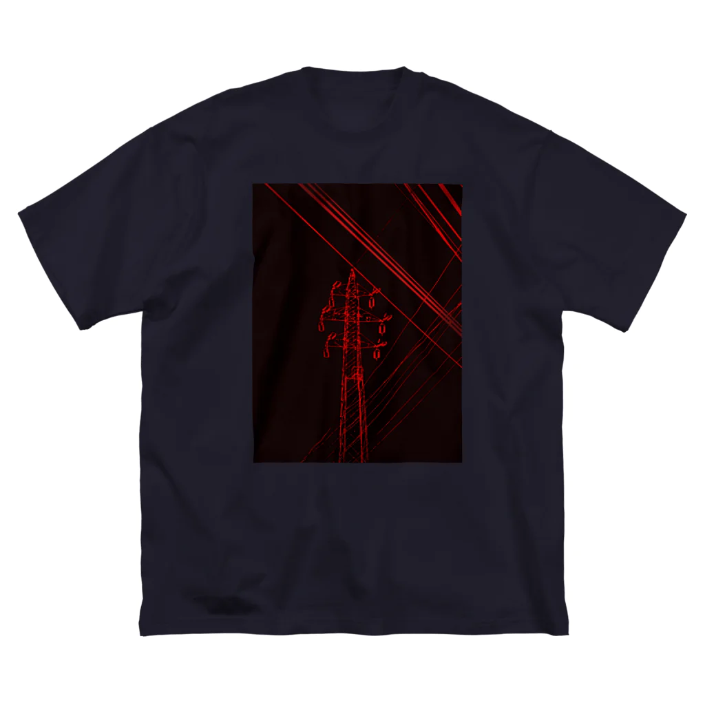 WAMI ARTの鉄塔2 Big T-Shirt