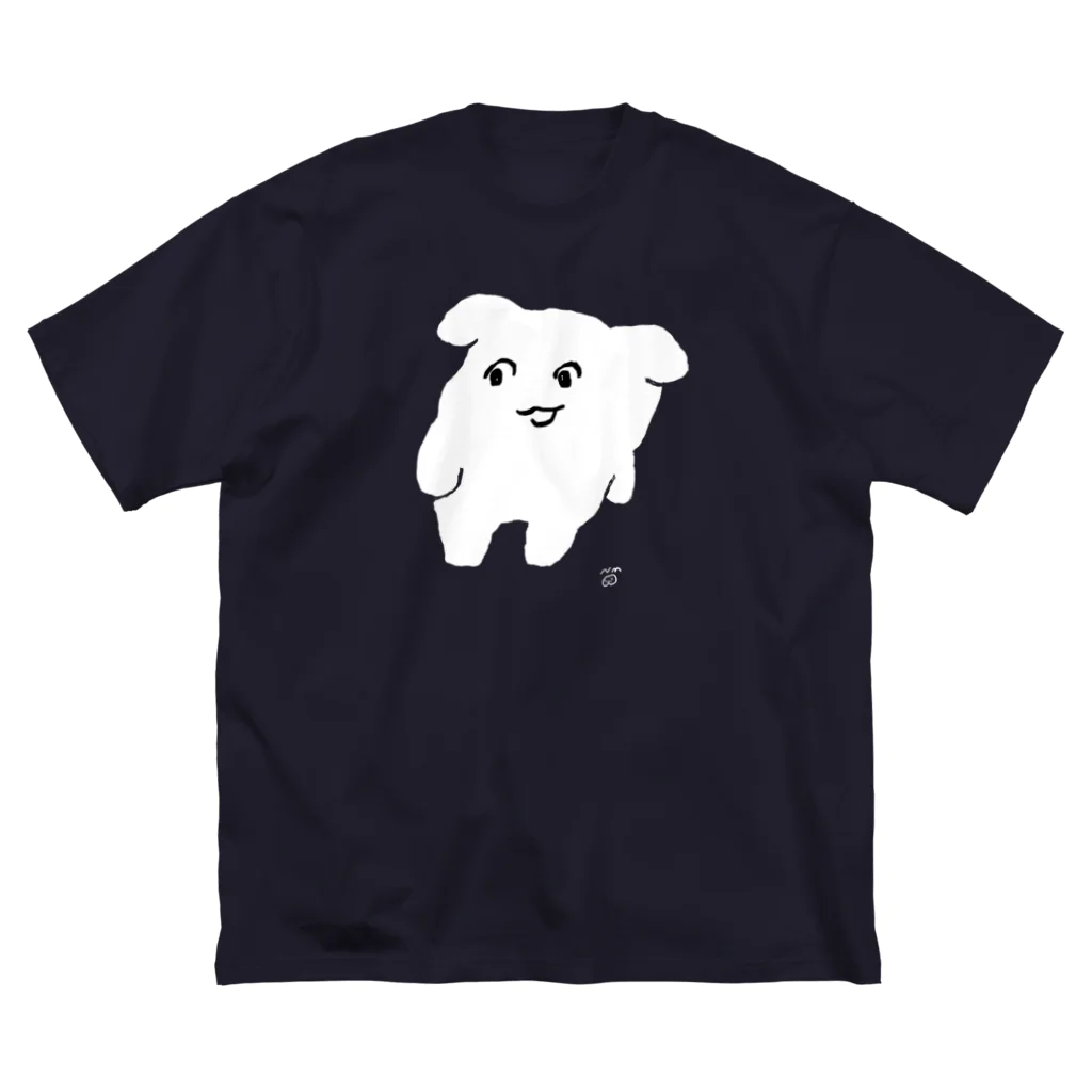 にくまん子のよよ(くろ) ビッグシルエットTシャツ