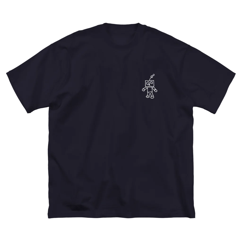 KIGI-studioのロボくん ビッグシルエットTシャツ