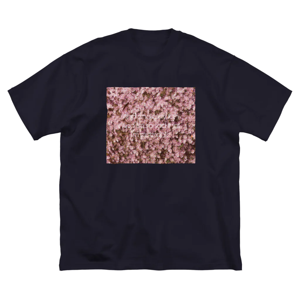 Oncidium  by minamisenaのLong vacation ビッグシルエットTシャツ