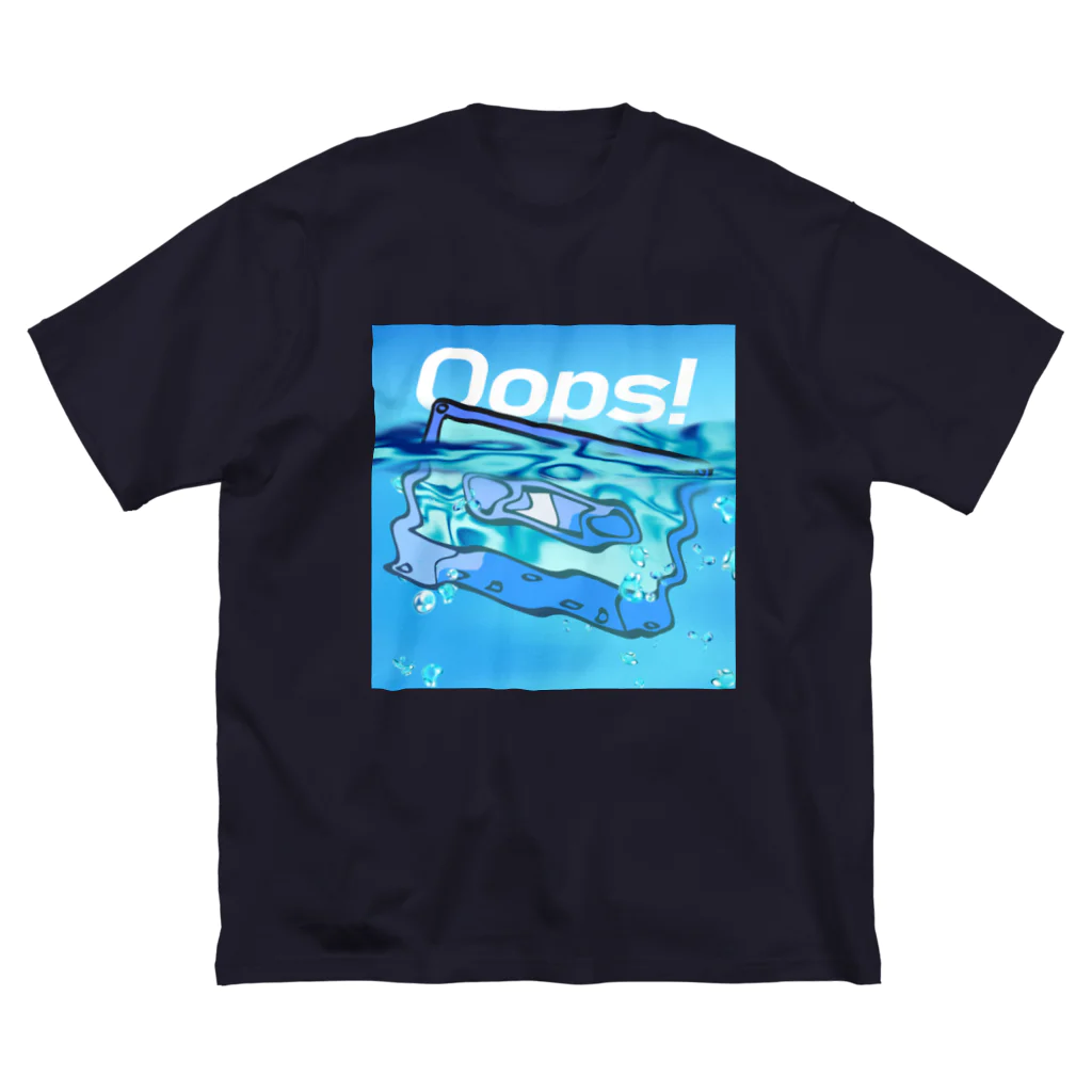 ルディ/幻覚のOops! ビッグシルエットTシャツ