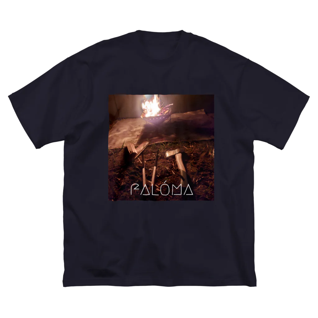 falómaの焚き火 ビッグシルエットTシャツ