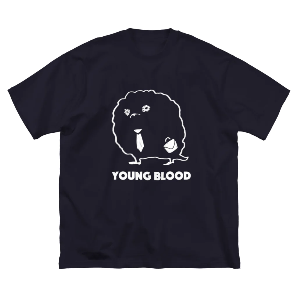 んめめのyoung blood -新参者- ビッグシルエットTシャツ