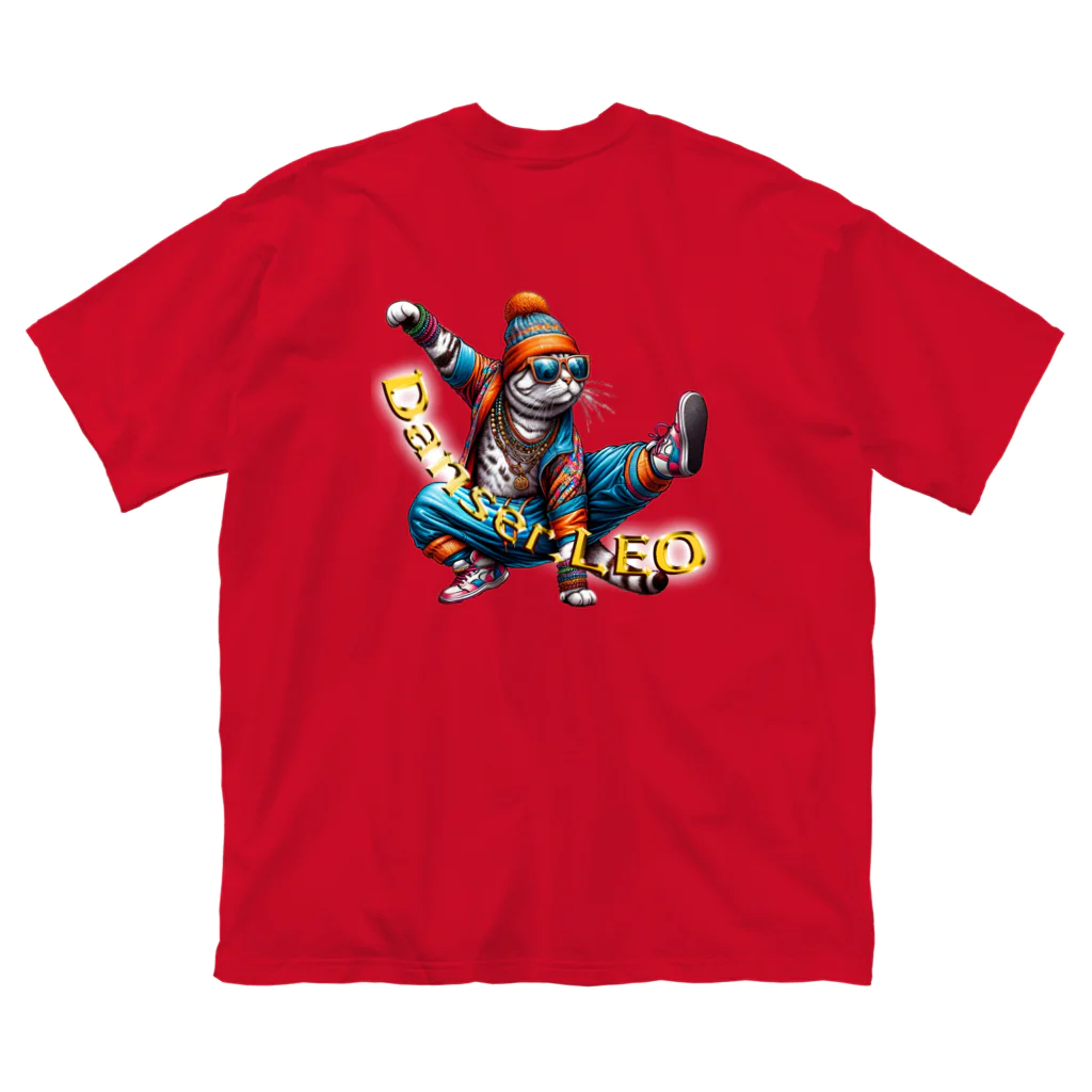 HIPHOPぬこ様のDanser.LEO(ダンサー・れお) Big T-Shirt