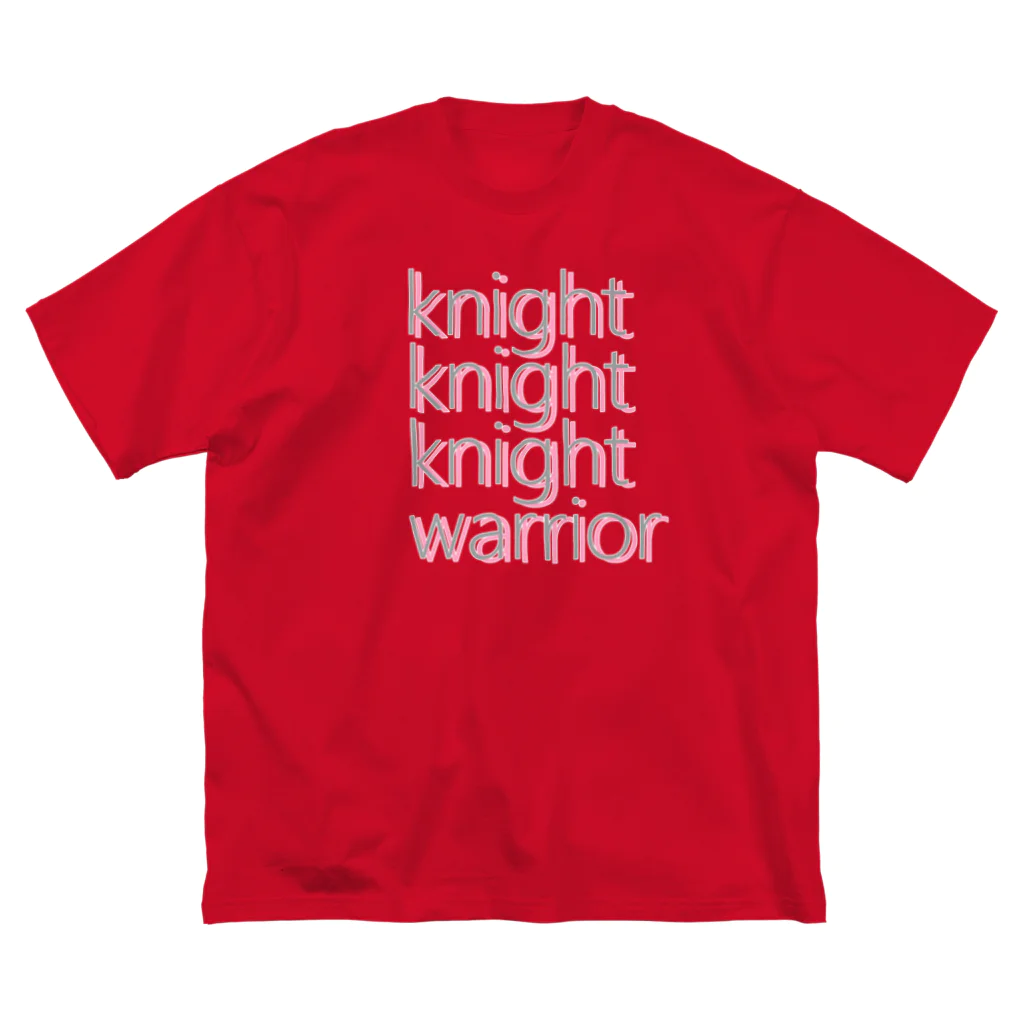 アルカナマイル SUZURI店 (高橋マイル)元ネコマイル店の3 knights,1 warrior(English ver.) Big T-Shirt