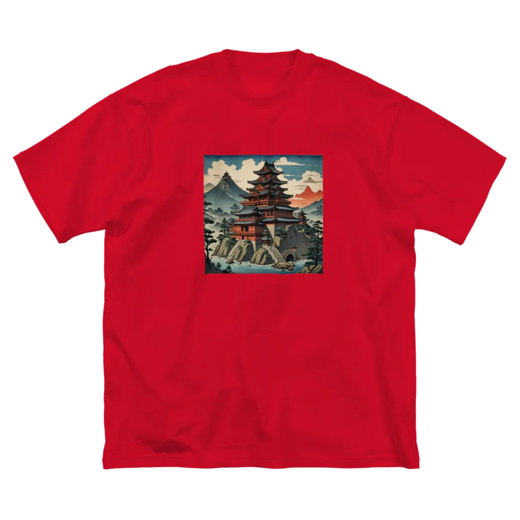 Kaz_Alter777の日本最初の魔王城 Big T-Shirt