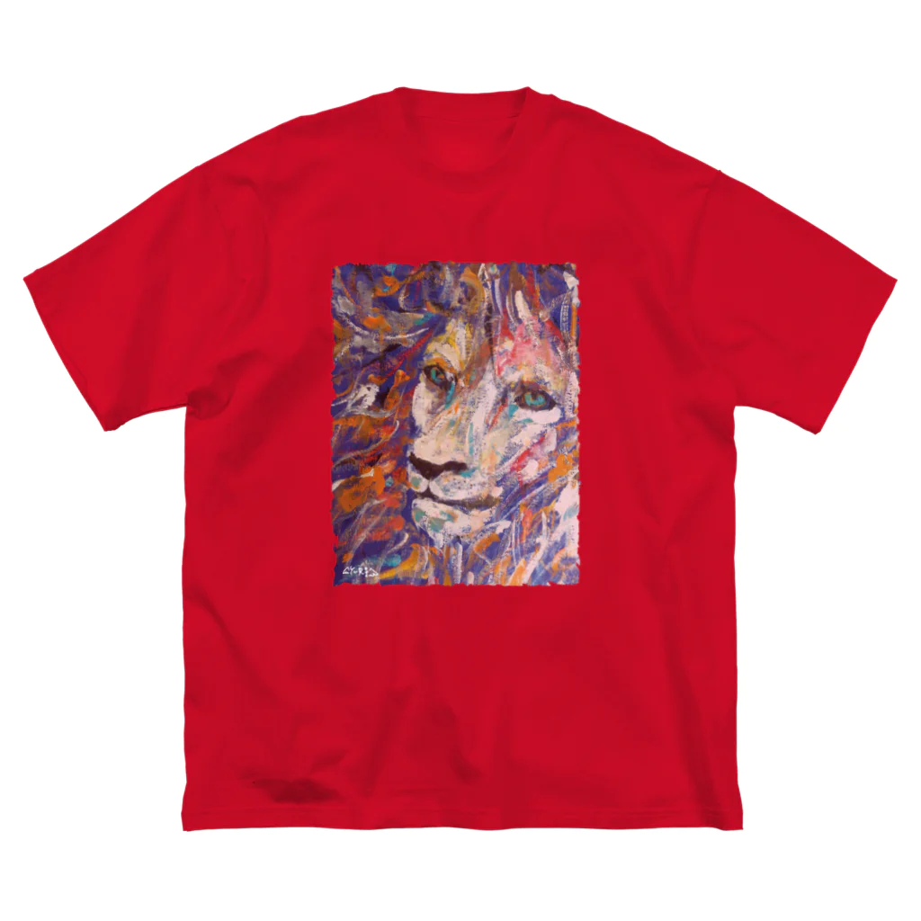 COULEUR PECOE（クルールペコ）のＬＩＯＮ ビッグシルエットTシャツ