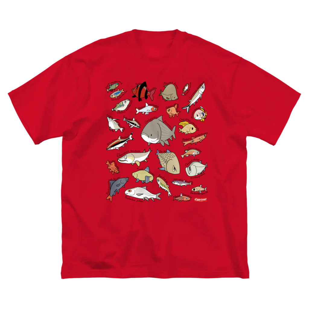 幻想水系branch　byいずもり・ようのVery Cyprinids!（international) ビッグシルエットTシャツ